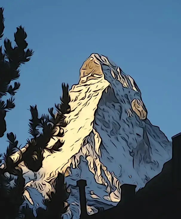 Nice Matterhorn drew